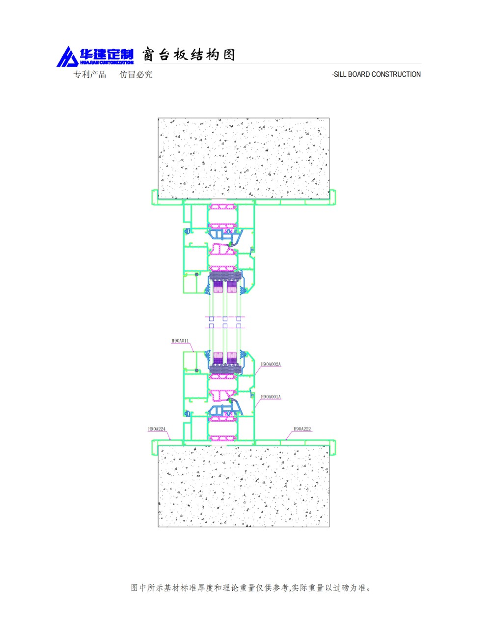Huajian Customization - Window Sill Series