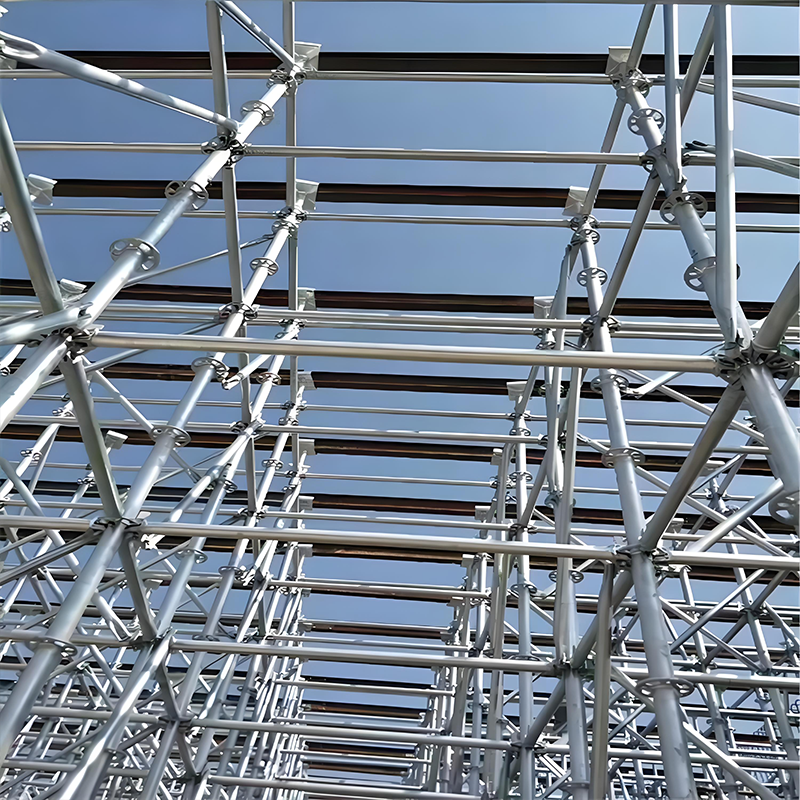 Buckle type scaffolding