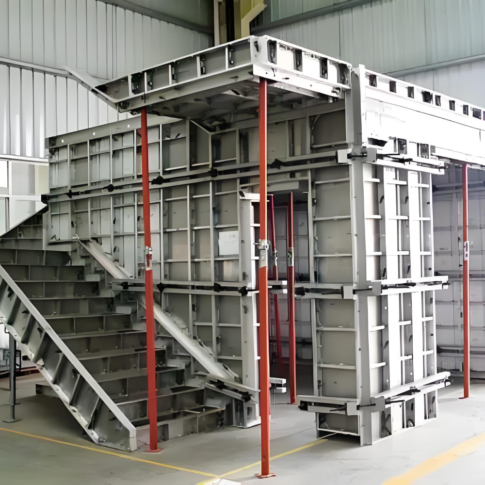 Sistema de plantilla/varilla de tracción de aluminio