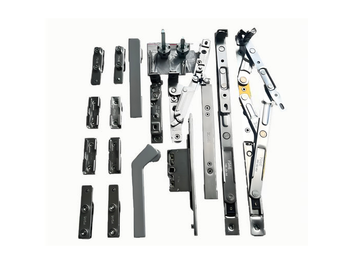 Herrajes para ventanas planas