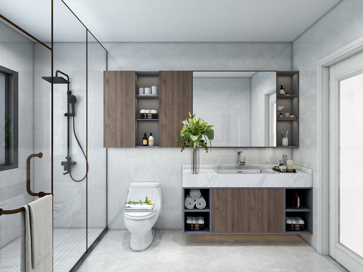 خزانة الحمام